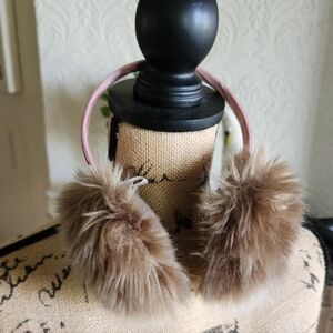 Cozy Brown Faux Fur Earmuffs